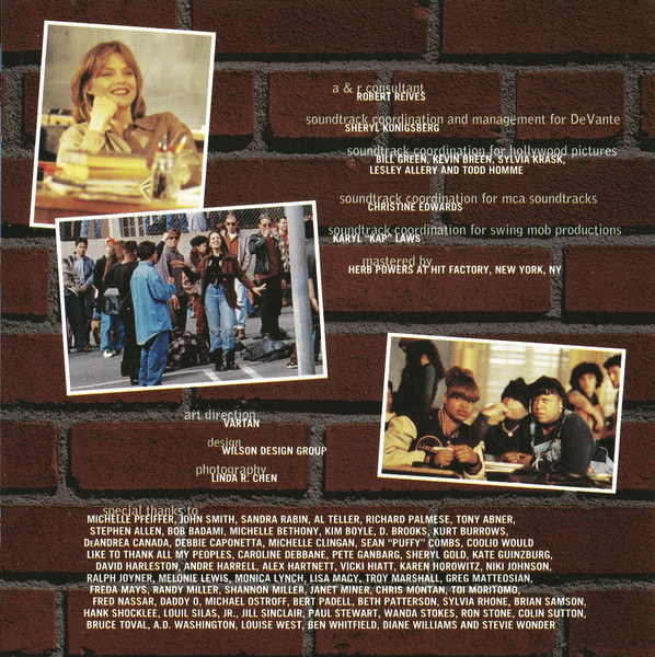 Various – Dangerous Minds (Music From The Motion Picture) (1995) – Foto 3