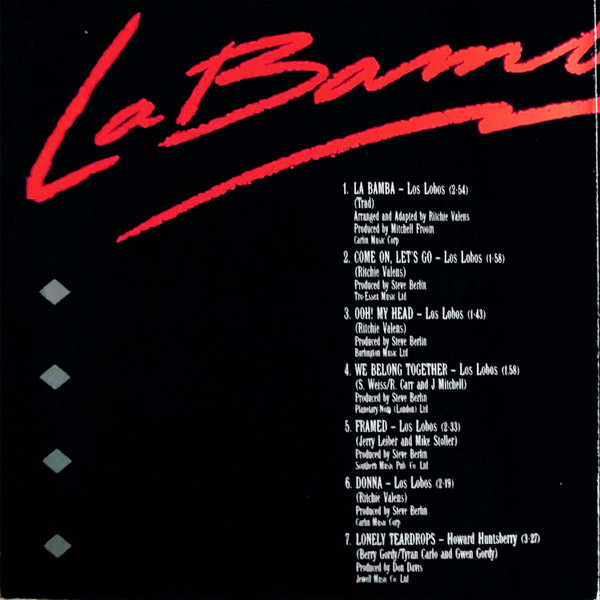 Various – La Bamba - Original Motion Picture Soundtrack (1999) – Foto 3