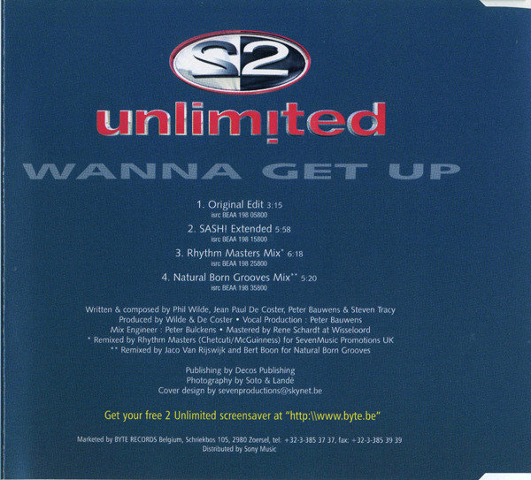2 Unlimited – Wanna Get Up (1998) – Foto 2