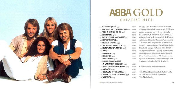 ABBA – Gold (Greatest Hits) (2008) – Foto 1