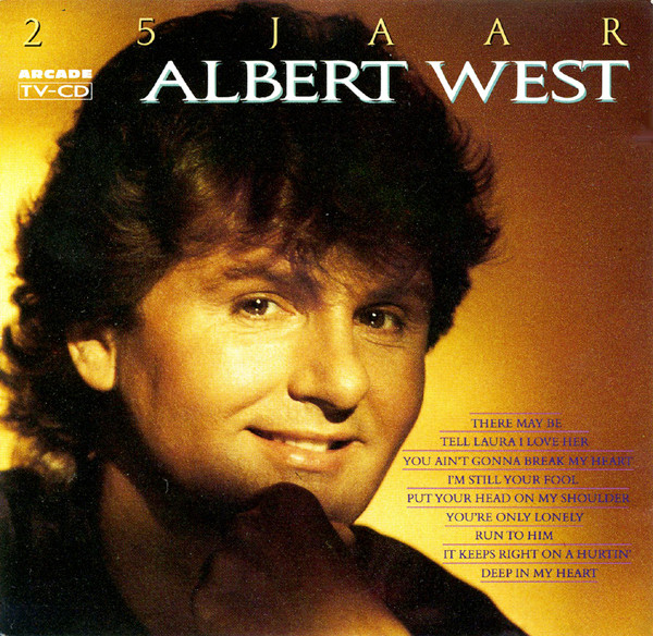 Albert West – 25 Jaar (1989) – Hoes