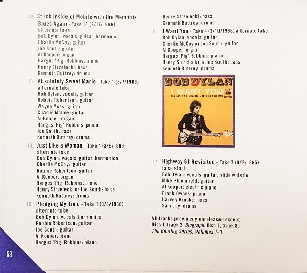 Bob Dylan – The Best Of The Cutting Edge 1965-1966 (2015) – Foto 1