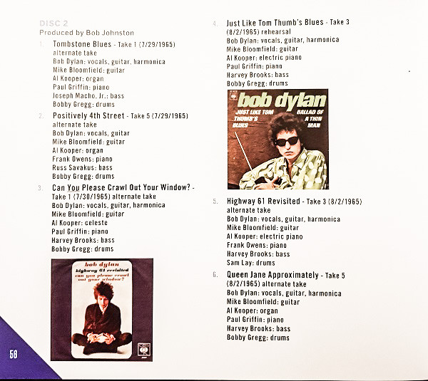 Bob Dylan – The Best Of The Cutting Edge 1965-1966 (2015) – Foto 3