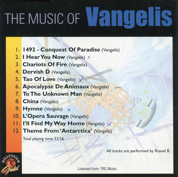 Bob Russell (2) – The Music Of Vangelis (2001) – Foto 1