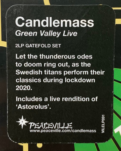 Candlemass – Green Valley Live (2021) – Foto 1
