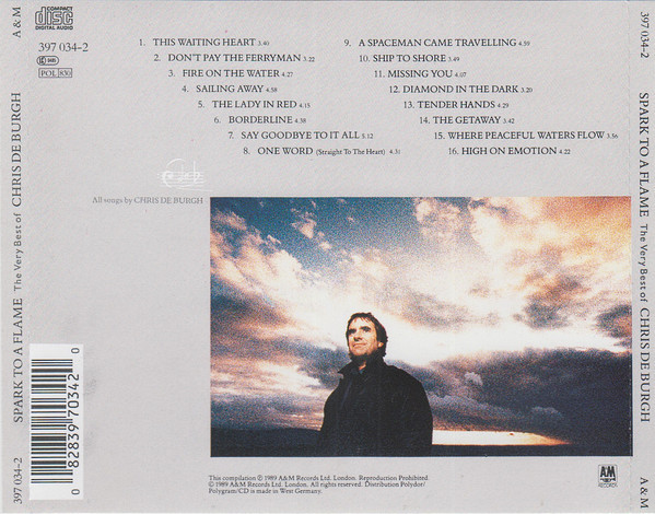 Chris De Burgh – Spark To A Flame (The Very Best Of Chris De Burgh) – Hoes