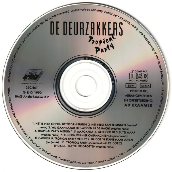De Deurzakkers – Tropical Party (1990) – Foto 2
