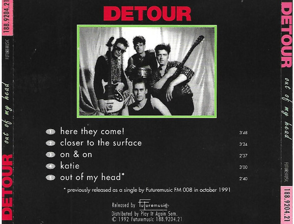 Detour (11) – Out Of My Head (1992) – Foto 2