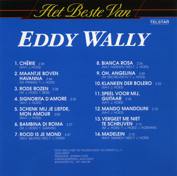 Eddy Wally – Het Beste Van Eddy Wally Nr. 1 (1990) – Foto 1