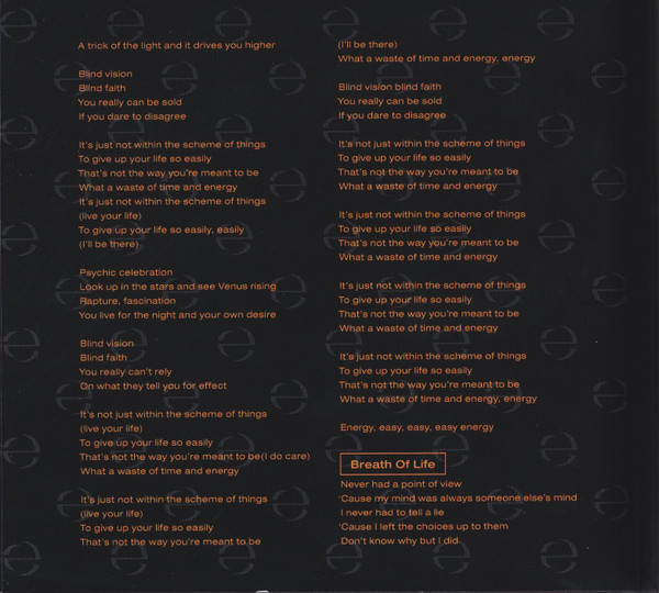 Erasure – Chorus (2020) – Foto 2