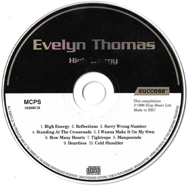 Evelyn Thomas – High Energy (1996) – Foto 2