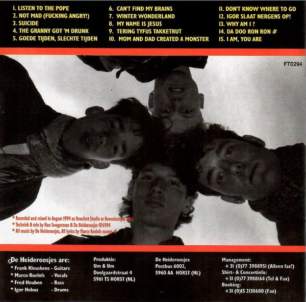 Heideroosjes – Choice For A Lost Generation?! (1994) – Foto 1