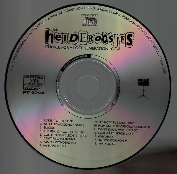 Heideroosjes – Choice For A Lost Generation?! (1994) – Foto 2