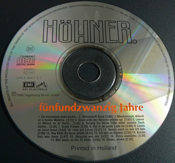 Höhner – Fünfundzwanzig Jahre – Foto 2