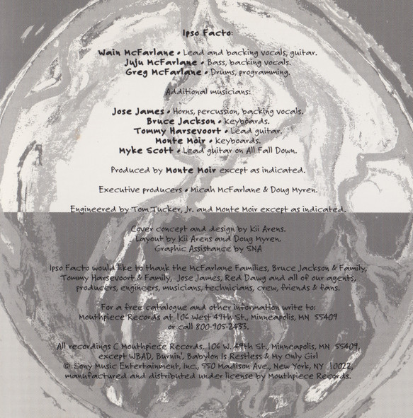 Ipso Facto (5) – Welcome To Jamerica (1995) – Foto 2