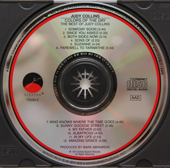 Judy Collins – Colors Of The Day The Best Of Judy Collins (1988) – Foto 1