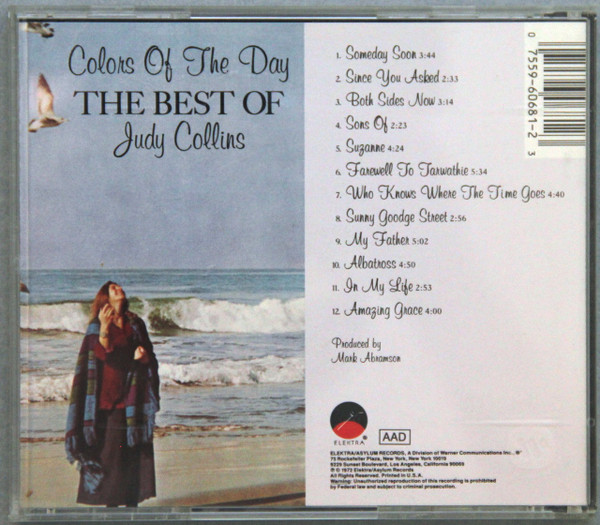 Judy Collins – Colors Of The Day The Best Of Judy Collins (1988) – Foto 2