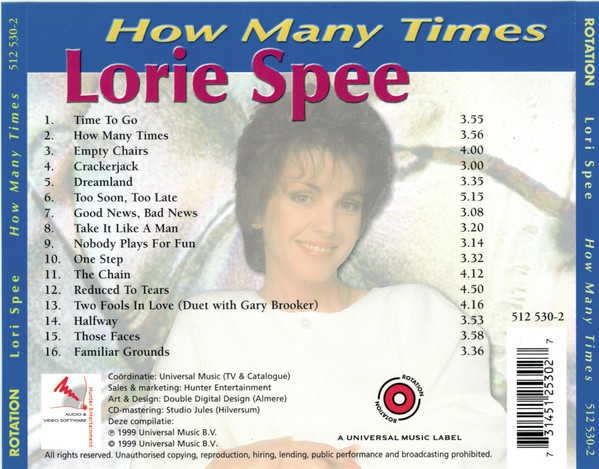 Lori Spee – How Many Times (1999) – Foto 2