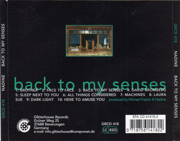 Nadine (8) – Back To My Senses (1997) – Foto 3