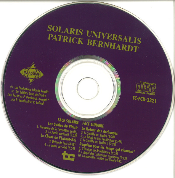 Patrick Bernhardt – Solaris Universalis (1990) – Foto 3