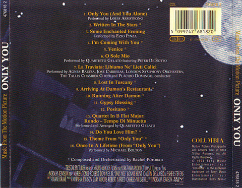 Rachel Portman – Only You (Music From The Motion Picture) (1994) – Foto 2