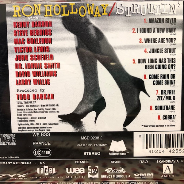 Ron Holloway – Struttin' (1995) – Foto 2