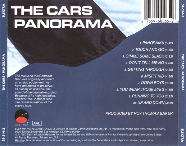 The Cars – Panorama (1987) – Foto 1