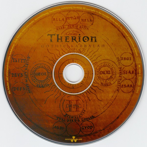 Therion – Gothic Kabbalah (2007) – Foto 1