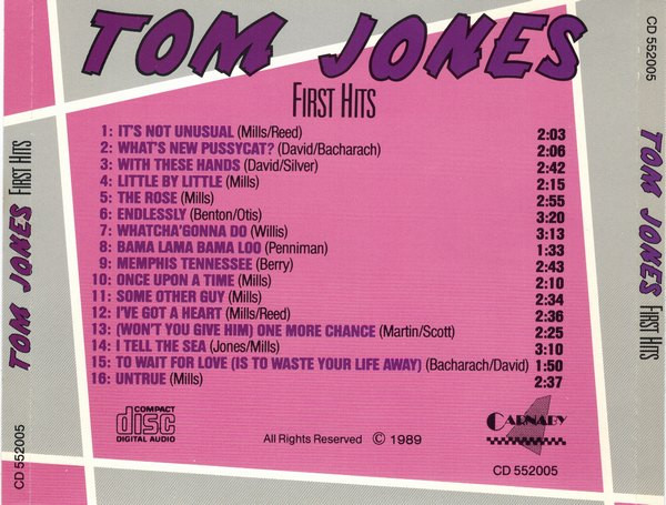 Tom Jones – First Hits (1989) – Foto 1