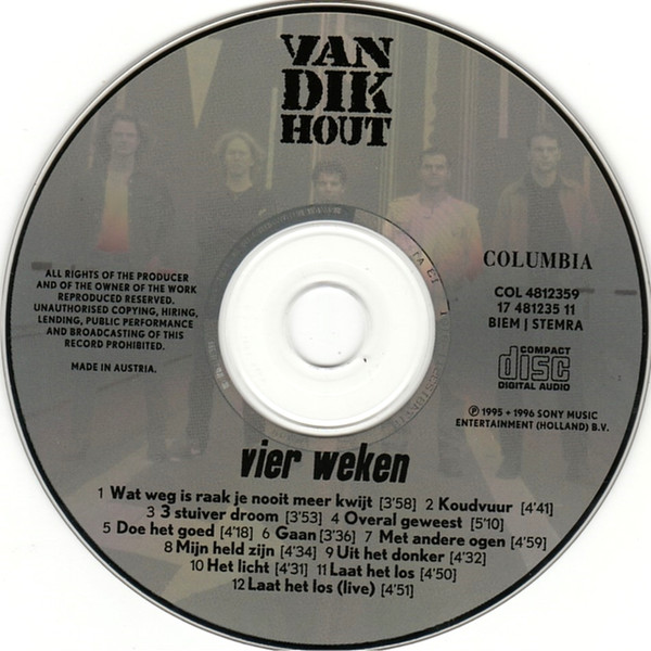 Van Dik Hout – Vier Weken (1995) – Foto 2