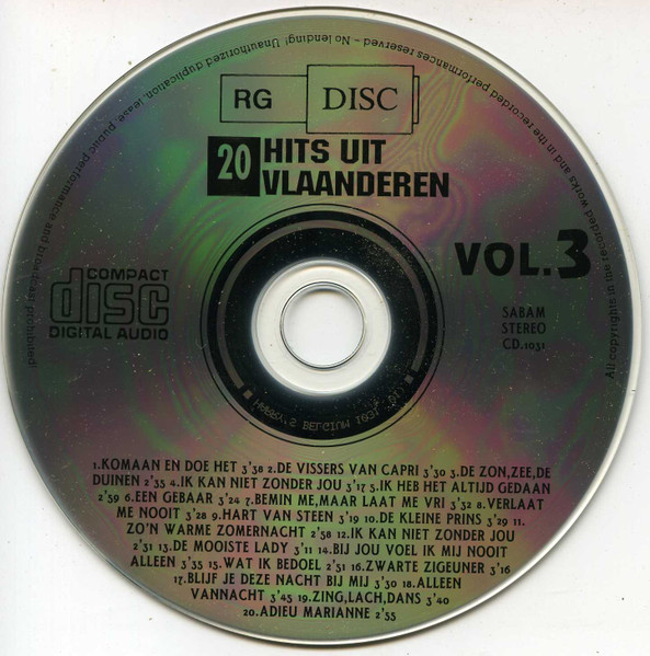 Various – 20 Hits Uit Vlaanderen Vol. 3 – Foto 2