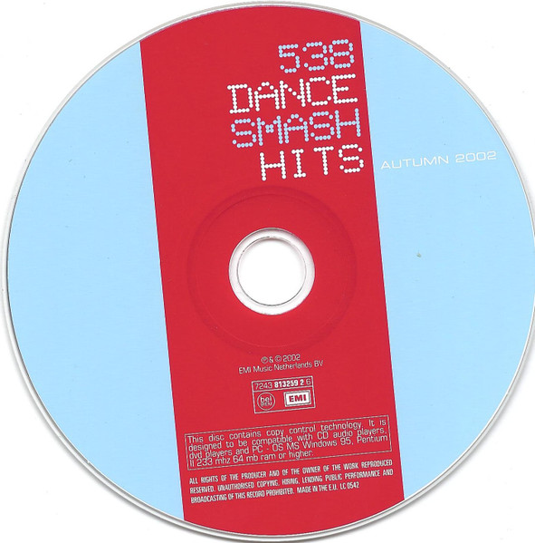 Various – 538 Dance Smash Hits Autumn 2002 (2002) – Foto 1