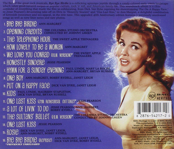 Various – Bye Bye Birdie (An Original Soundtrack Recording) (2003) – Foto 1