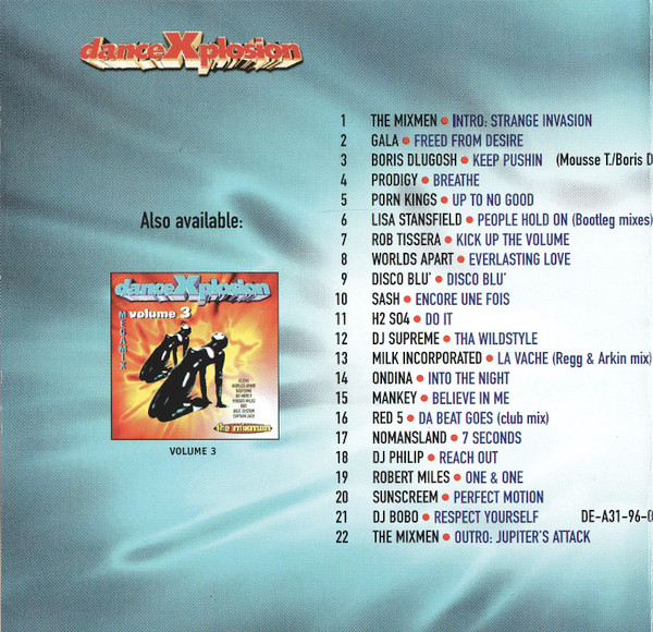 Various – Dance Xplosion Megamix Volume 4 (1997) – Foto 2