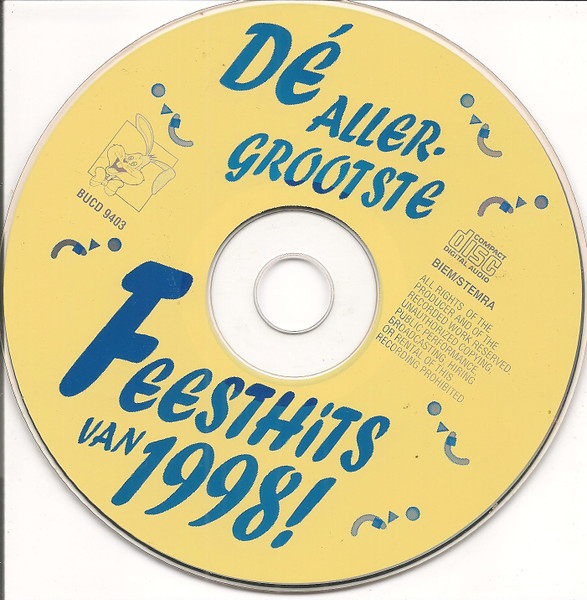 Various – De Allergrootste Feesthits Van 1998! (1998) – Foto 2