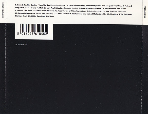 Various – International Compilation Mute (1991) – Foto 2