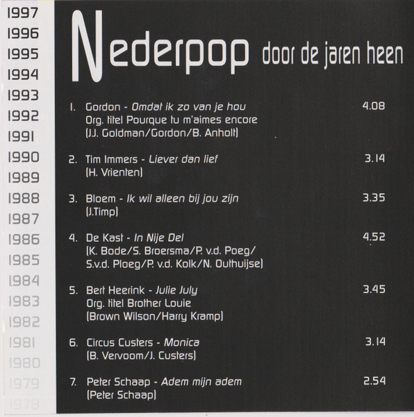 Various – Nederpop Door De Jaren Heen (2000) – Foto 3