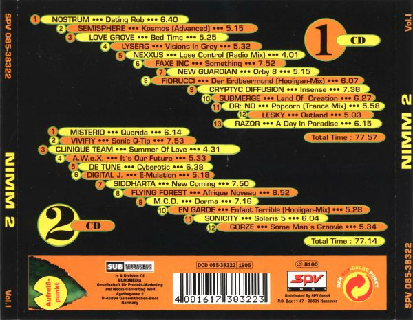 Various – Nimm 2 Vol. I (1995) – Foto 1
