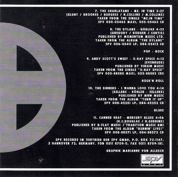 Various – SPV New Releases - Winter 1991 (1991) – Foto 2
