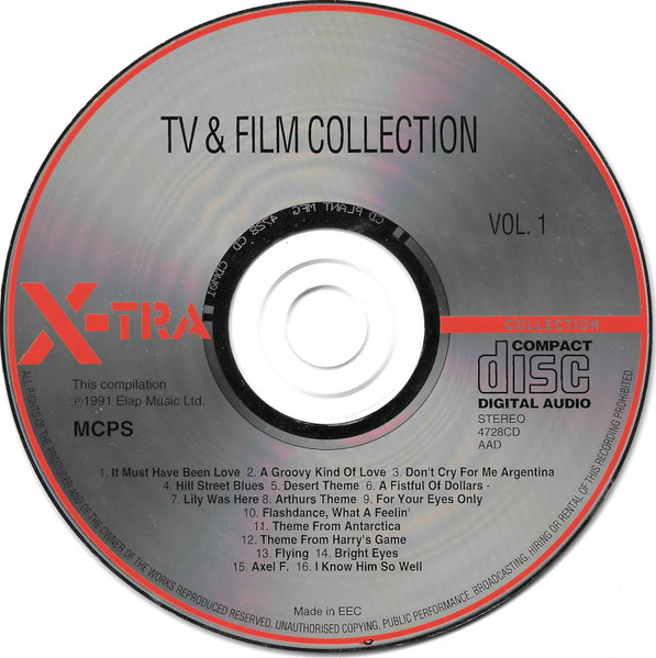 Various – TV & Film Collection - Vol. 1 (1991) – Foto 1
