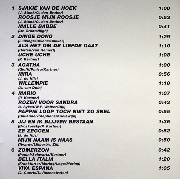 André Moss – Speelt 36 Onvergetelijke Hollandse Hits (1998) – Foto 2