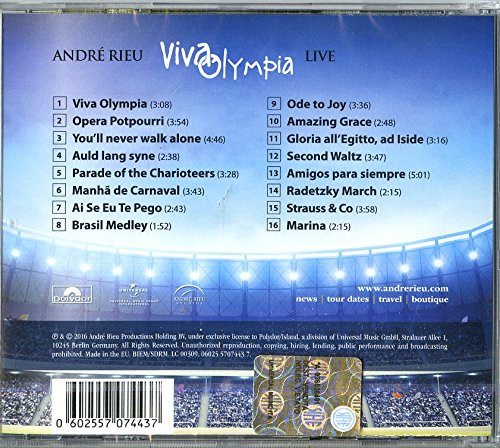 André Rieu – Viva Olympia (Live) (2016) – Hoes