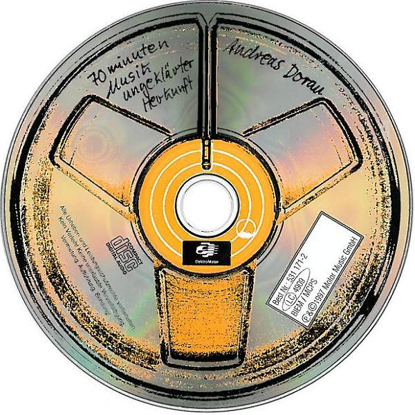 Andreas Dorau – 70 Minuten Musik Ungeklärter Herkunft (1997) – Foto 3