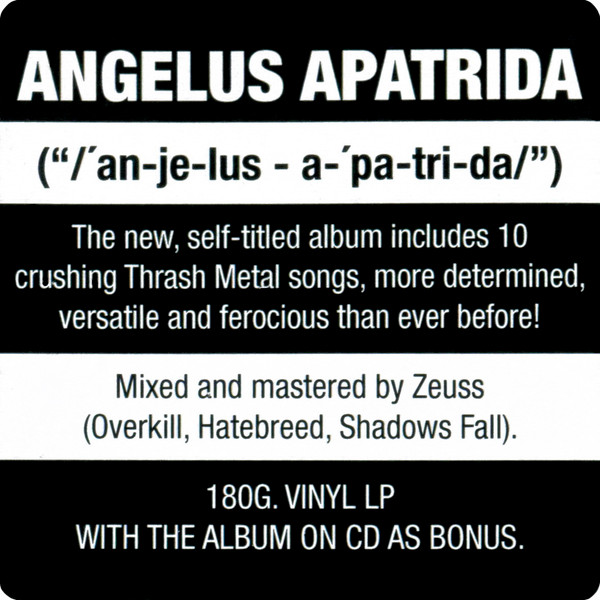 Angelus Apatrida – Angelus Apatrida (2021) – Foto 1