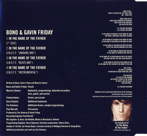 Bono – In The Name Of The Father (1994) – Foto 2
