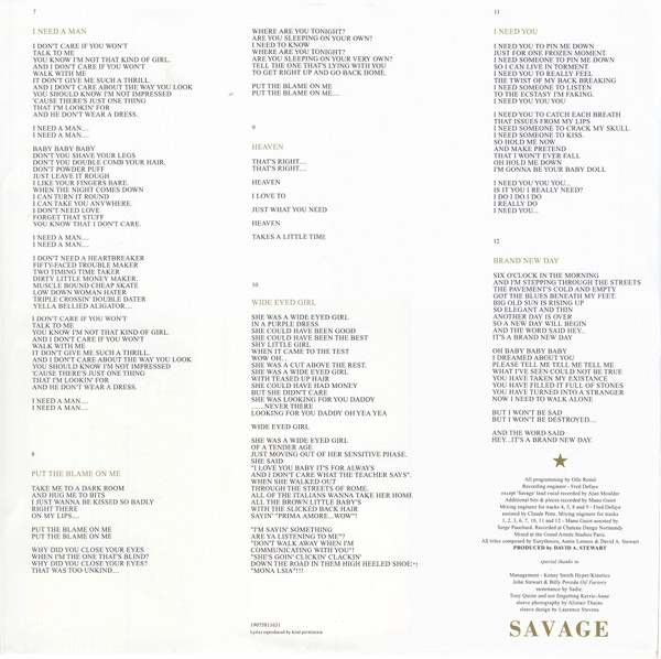 Eurythmics – Savage (2018) – Foto 2