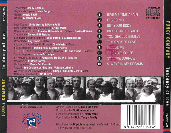 Funky Company – Tendency Of Love (1996) – Foto 3