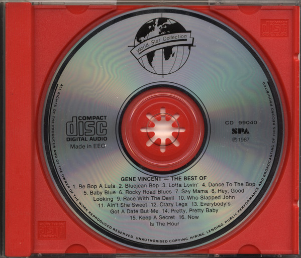 Gene Vincent – The Best Of Gene Vincent (1987) – Foto 1