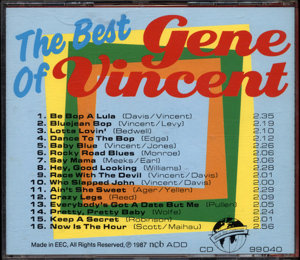 Gene Vincent – The Best Of Gene Vincent (1987) – Foto 2