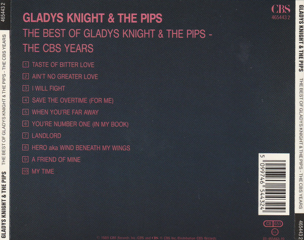 Gladys Knight And The Pips – The Best Of Gladys Knight & The Pips - The CBS Years (1989) – Foto 2